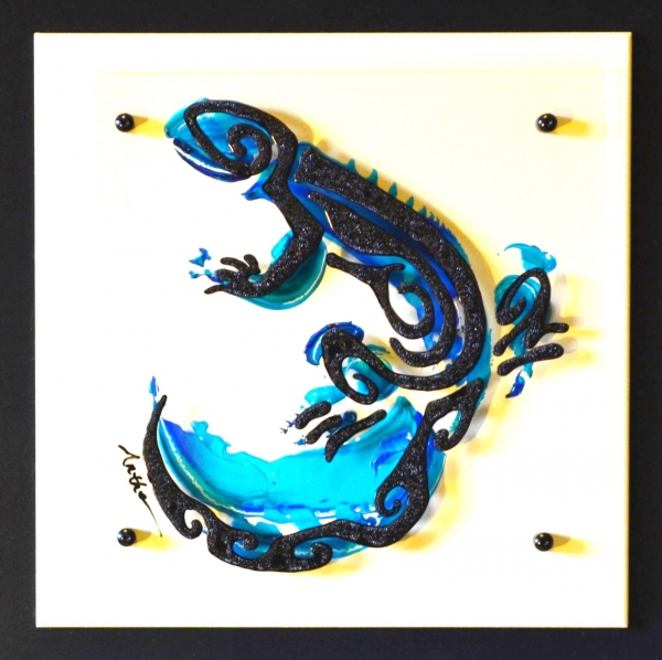 Click here to view Ink Spot Salamander by Diane Antheunisse