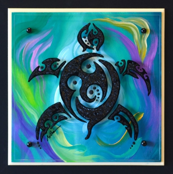 Painted Series - Turtle by Diane Antheunisse