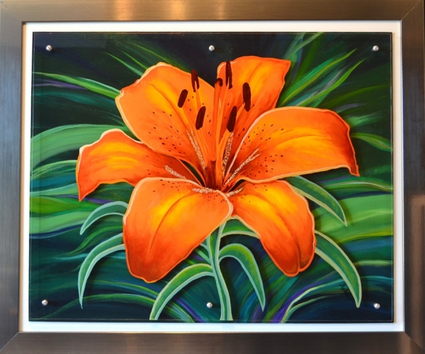 Tangerine Lily by Diane Antheunisse